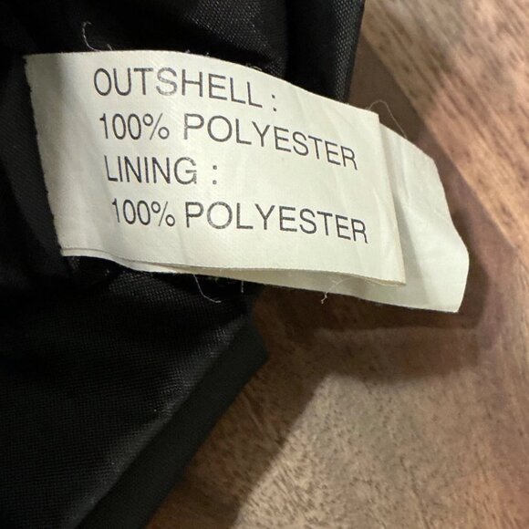 Joe Rocket Motorcycle Jacket Lightweight Black Biker Windbreaker - Picture 9 of 9